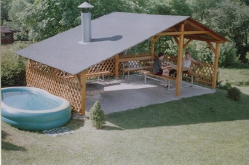 Slowakije Chata Čierny Balog, Exterieur